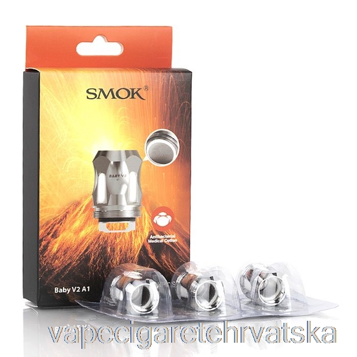 Vape Hrvatska Smok Tfv8 Baby V2 Zamjenske Zavojnice 0.17ohm Baby V2 A1 Pojedinačne Zavojnice (ss)